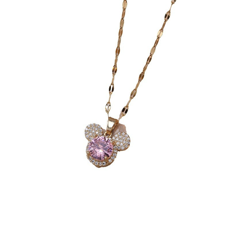 Female Minnie Cute Fun Mickey Mouse Pendants
