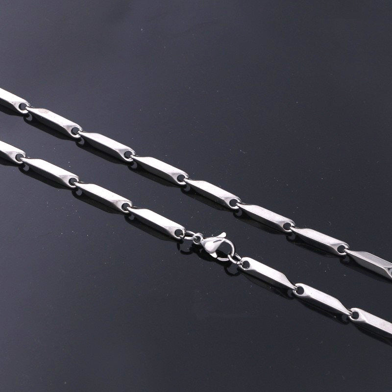Featured Fashion Titanium Chain Choker Handmade Necklaces