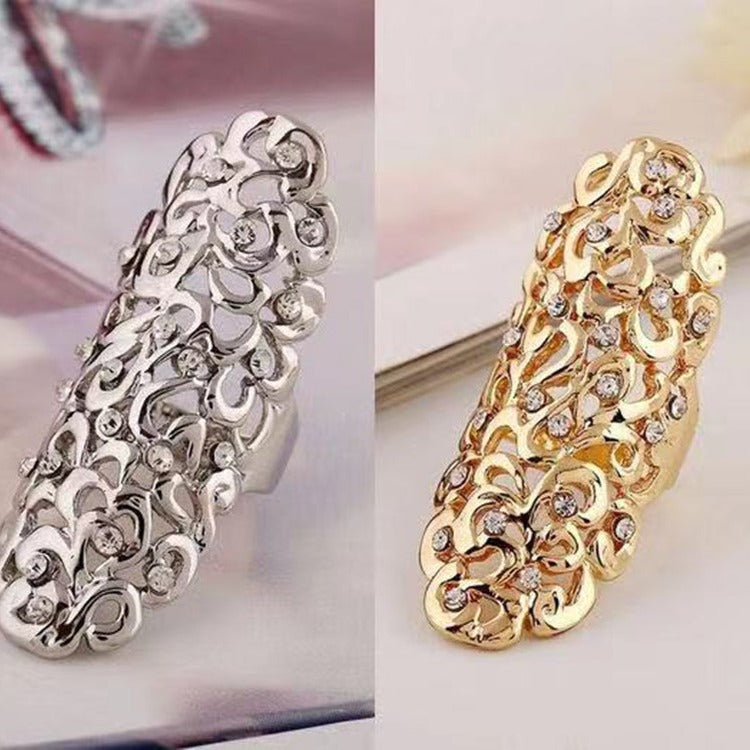 Elegant Diamond Korean Style Stylish Cold Rings