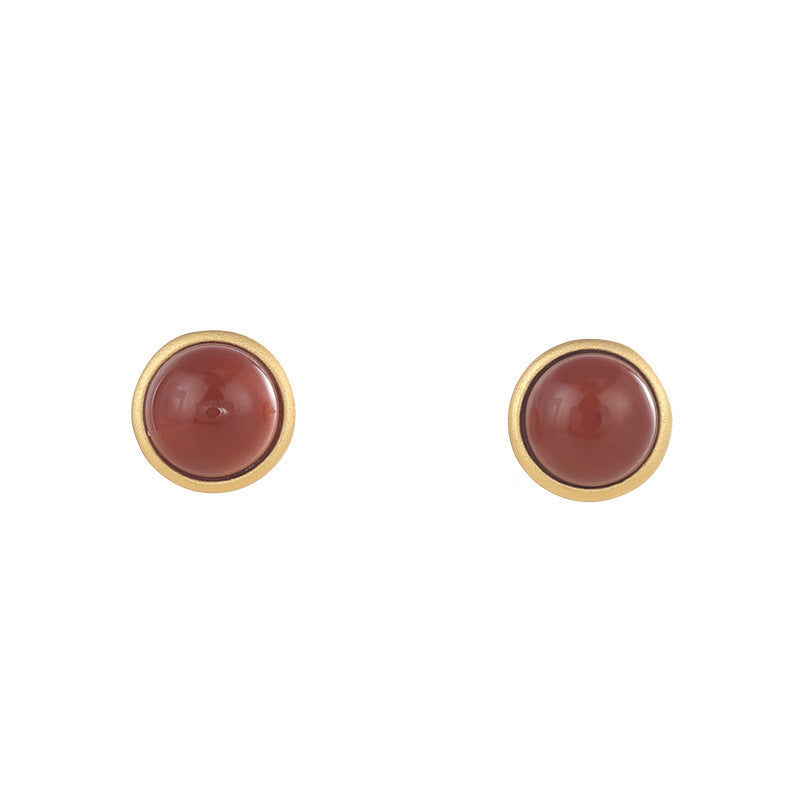 Women's Sterling Sier Gold Plated Southern Red Earrings