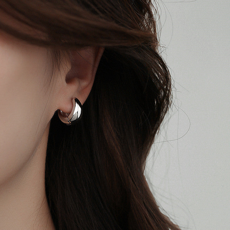 Drop Ear Clip Mild Luxury Retro Earrings