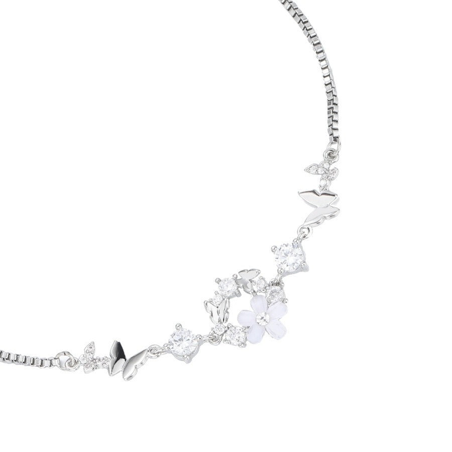 Light Luxury Minority Design Advanced Sense Adjustable Gift Valentine's Day Bracelet