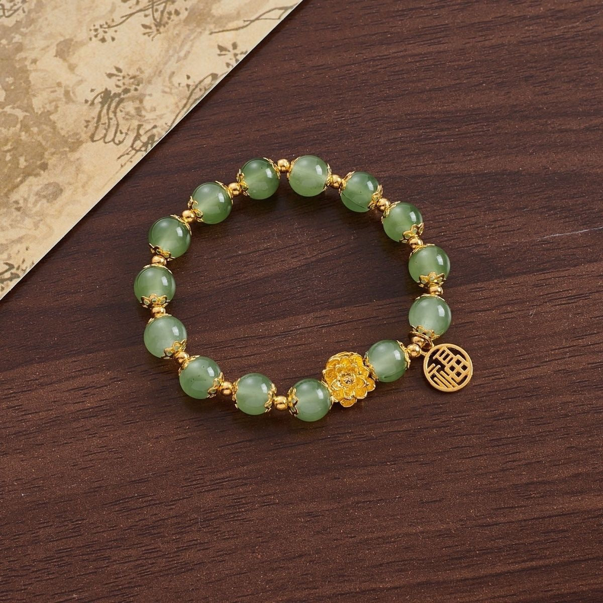 Flower Dream Romance Fairy Wind Dance Couple Feeling Handmade Gift Bracelet