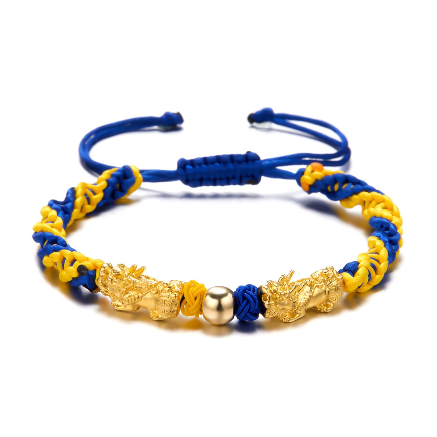 Fashion Ukraine Creative Beads Yellow Blue Bracelets