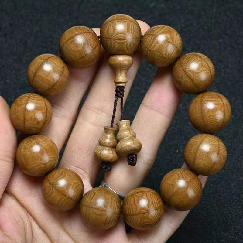 Men's Abelia Ethnic Style Buddha Beads Rosary Bracelet