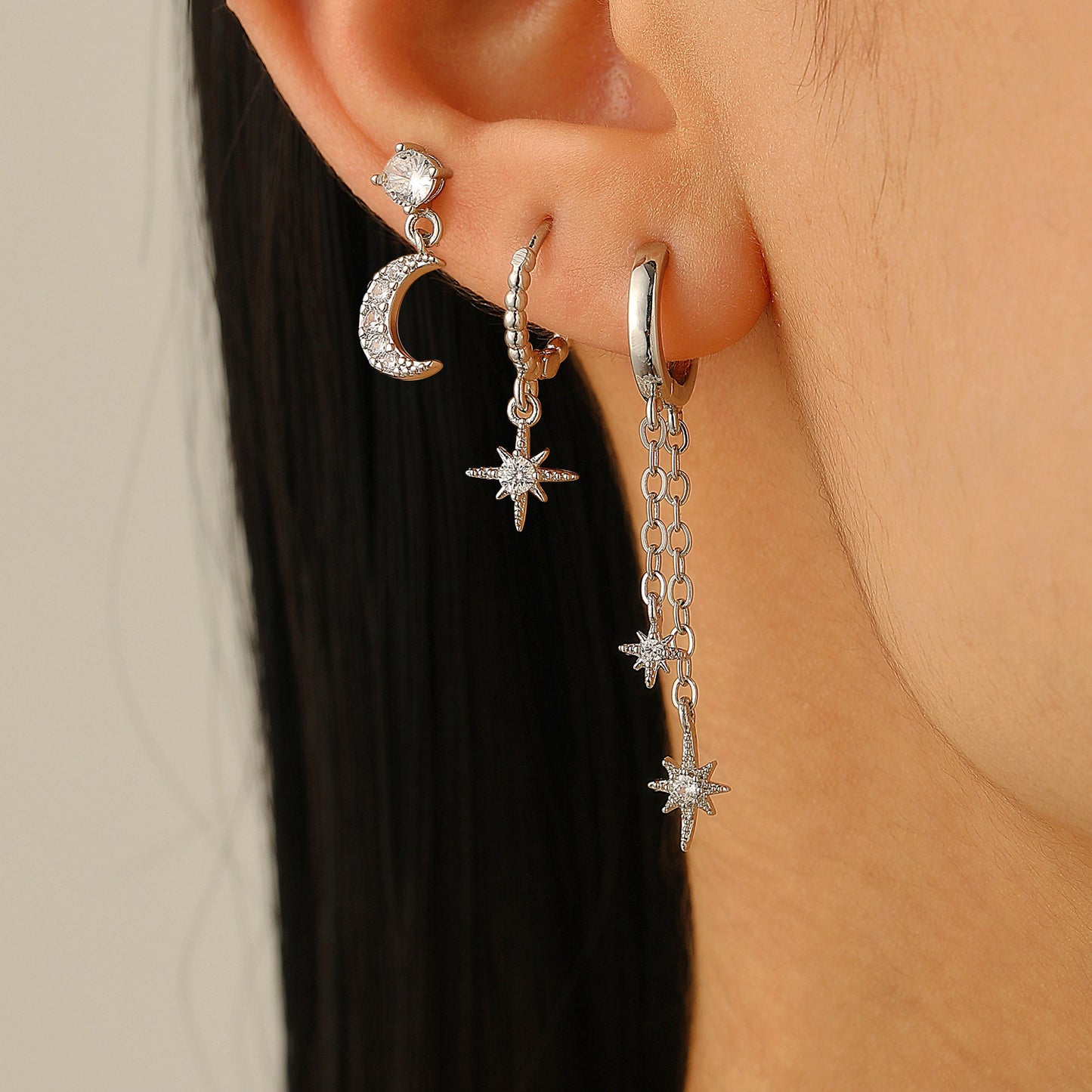 Glamorous Beautiful Ear Bone Clip High Rings