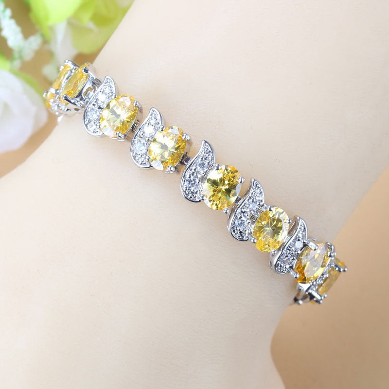 Women's Inlaid Zircon Fashion Live Fox Ornament Bracelets