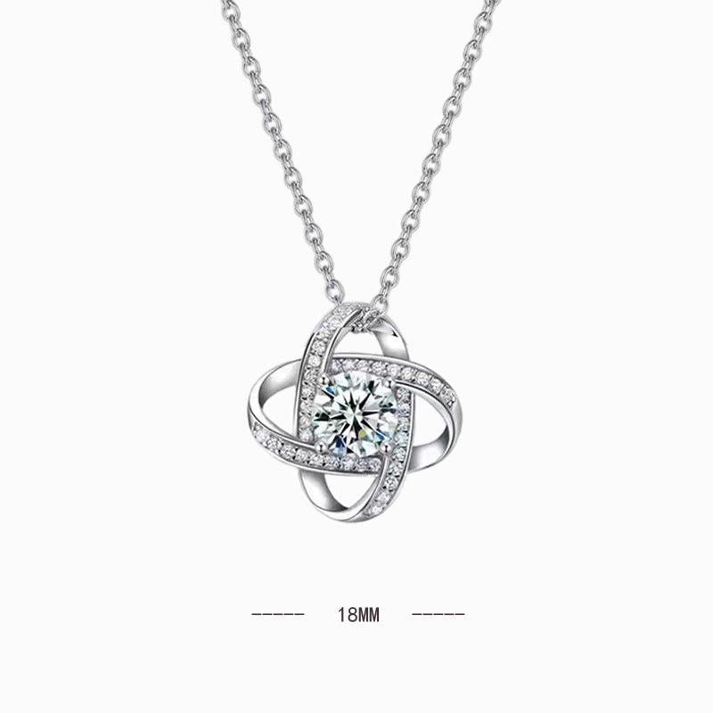 Clover Female Clavicle Chain Fashion Zircon Pendants