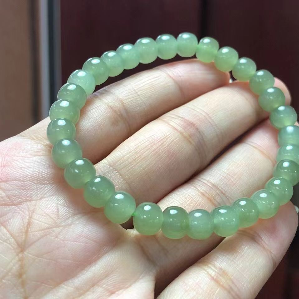 Jade Gradient Blue White Lake Green Bracelets