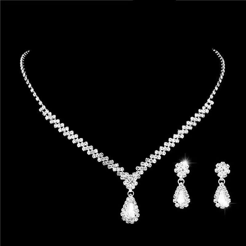 Women's Shawl Shiny Light Luxury High-grade Full Rhinestone Necklaces