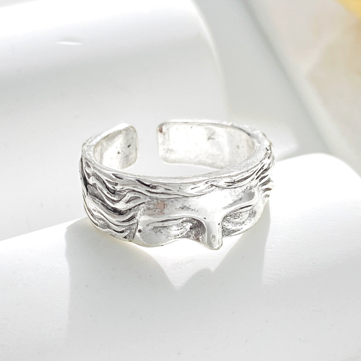 Face Exaggerated Cold Wind Index Finger Rings