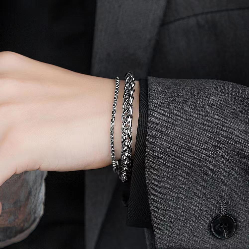 Korean Style Couple Gift Keel Chain Bracelets