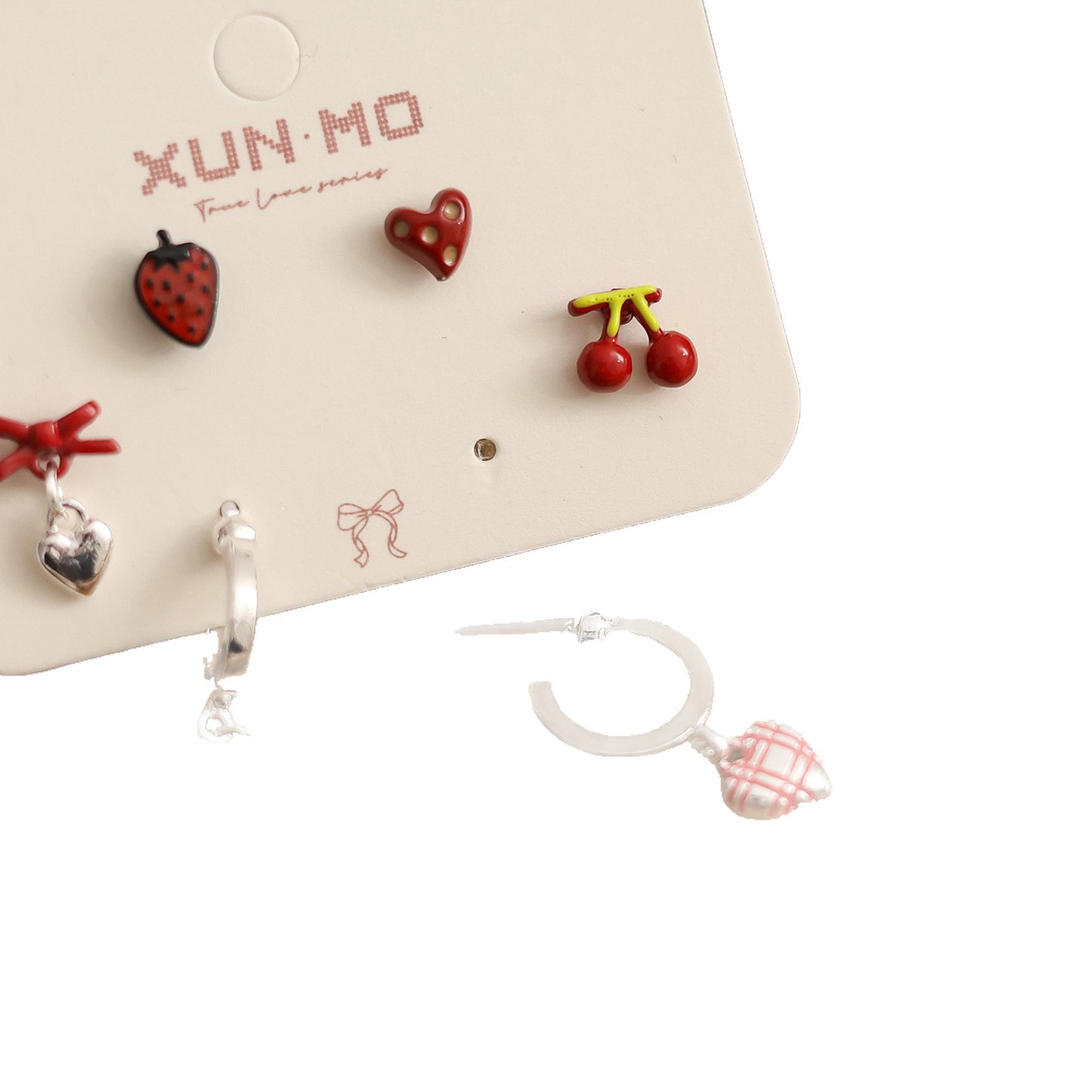 Women's Biological Porcelain Light Luxury High-grade Sleeping No Need To Take Stud Earrings