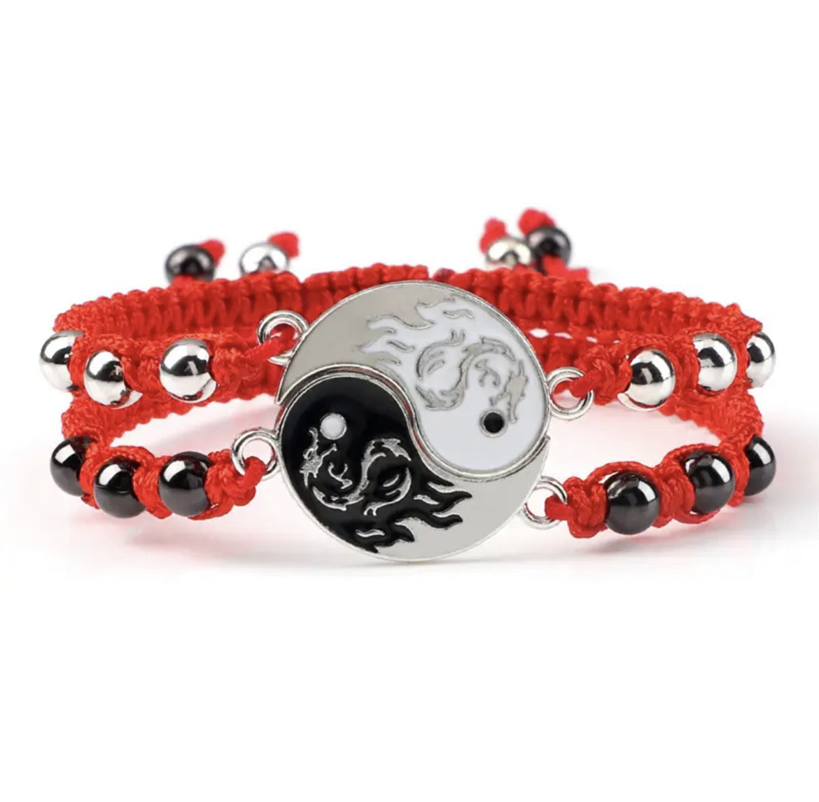 Women's & Men's Magnetic Stone Dragon Totem Fashion Couple Bracelets