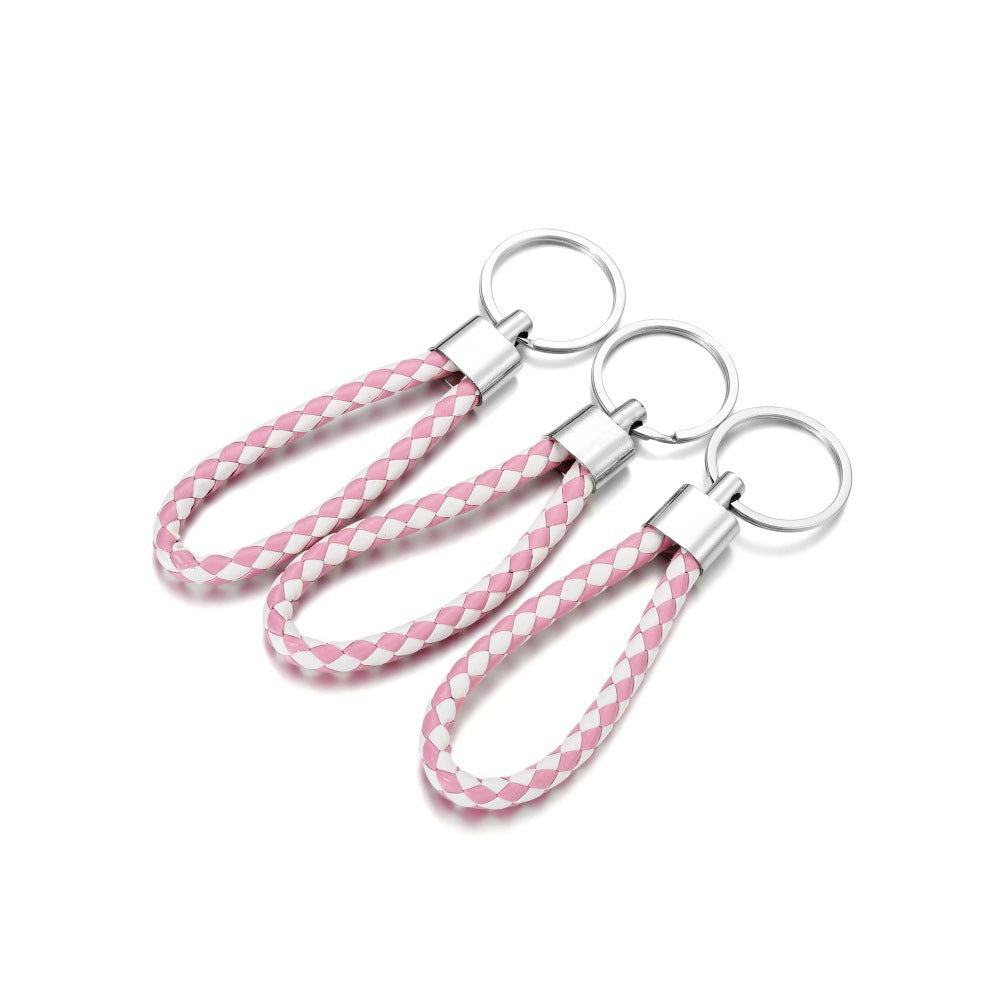 Color Creative Weaving Leather Rope Car Jewelry Accessories