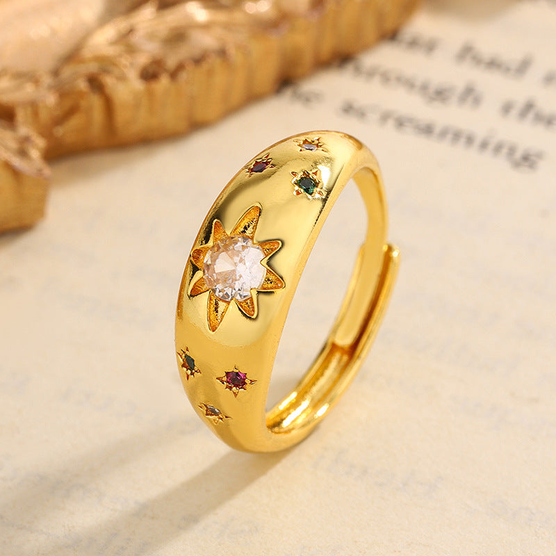 Korean Live Adjustable Mouth Creative For Ring