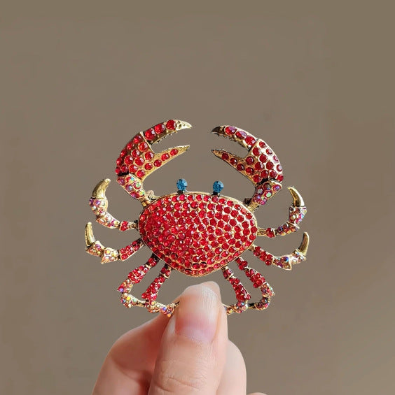 Female High-grade Light Luxury Exaggerated Corsage Brooches