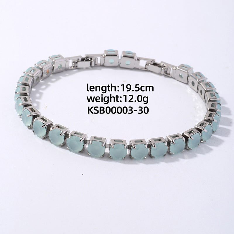 Women's Extended Buckle Ornament High Quality Color Bracelets