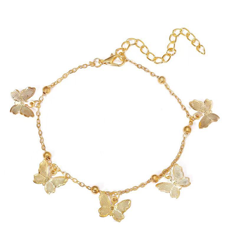 Butterfly Simple Elegant Beach Anklet Foot Bracelets