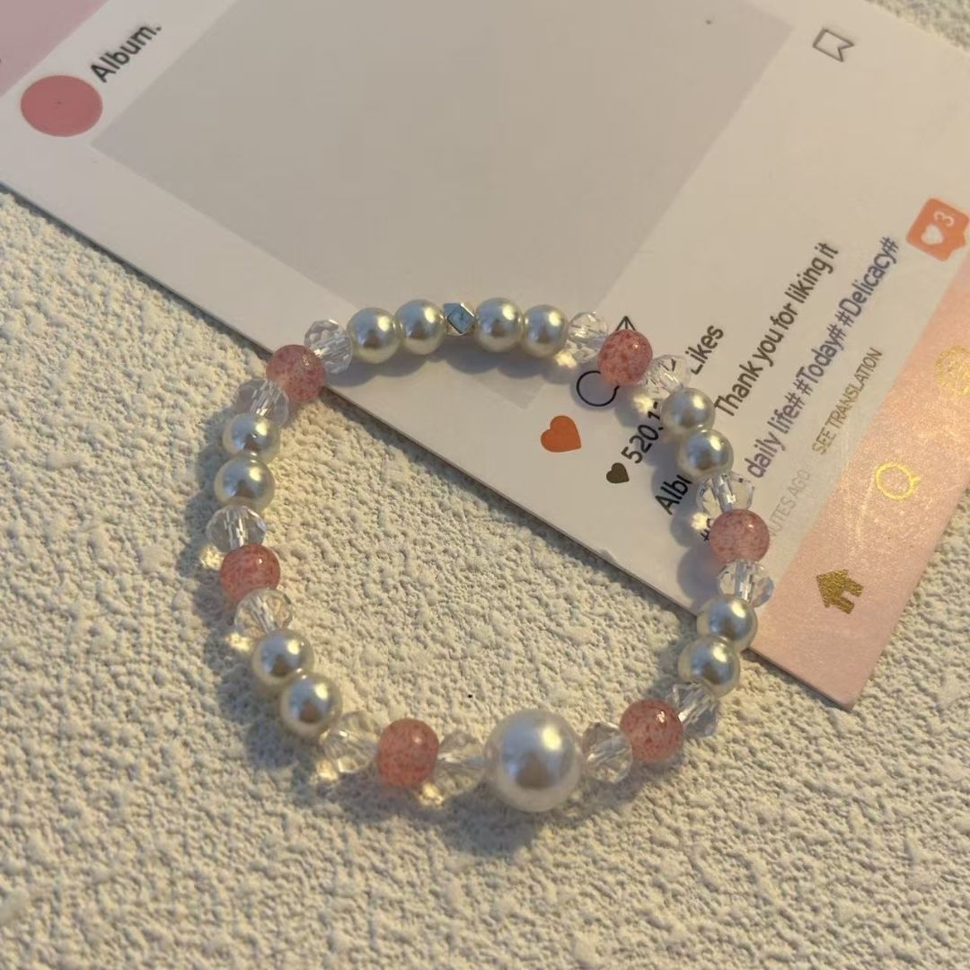 Fairy Couple Five Pack Affordable Luxury Fashion Pearl Style Gift Bracelet