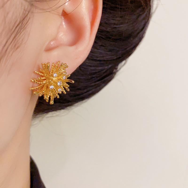 Temperament Affordable Luxury Fashion Design Sense Low Price Live Earrings