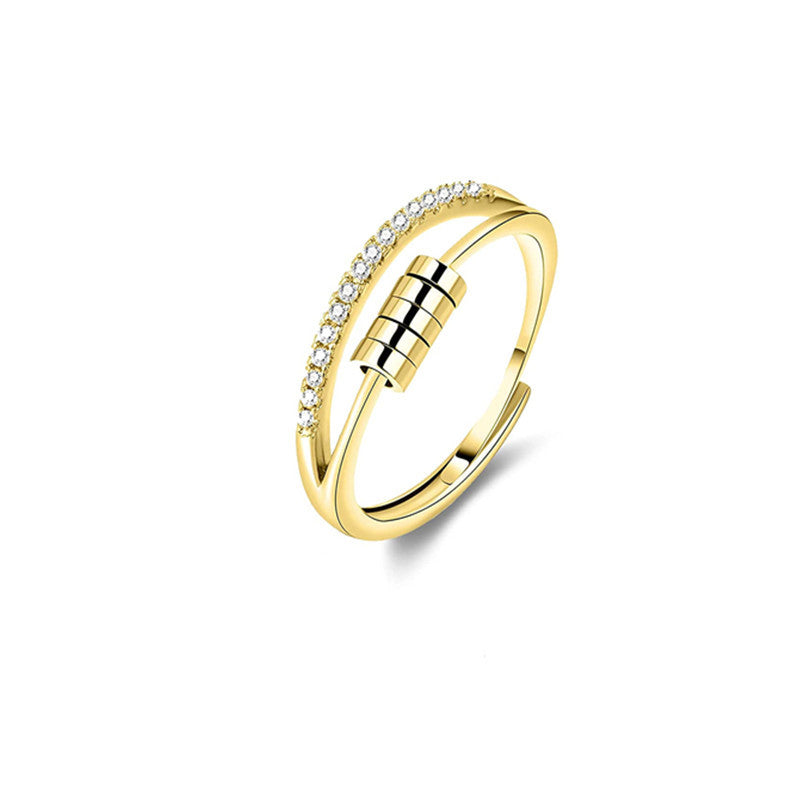 Women's & Men's Anxiety Decompression Fine Tuning Opening Adjustable Thumb Finger Rings