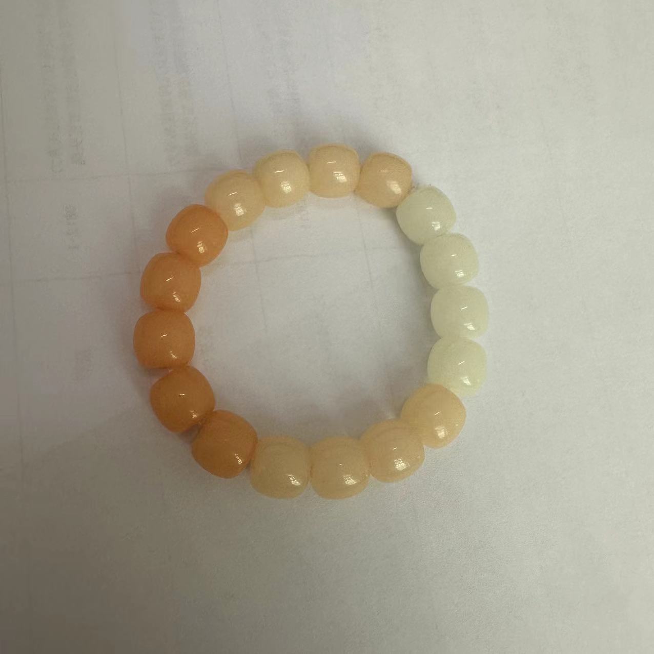 Luminous Imitation Bodhi Gradient Color Hand Toy Pliable Temperament Bracelets