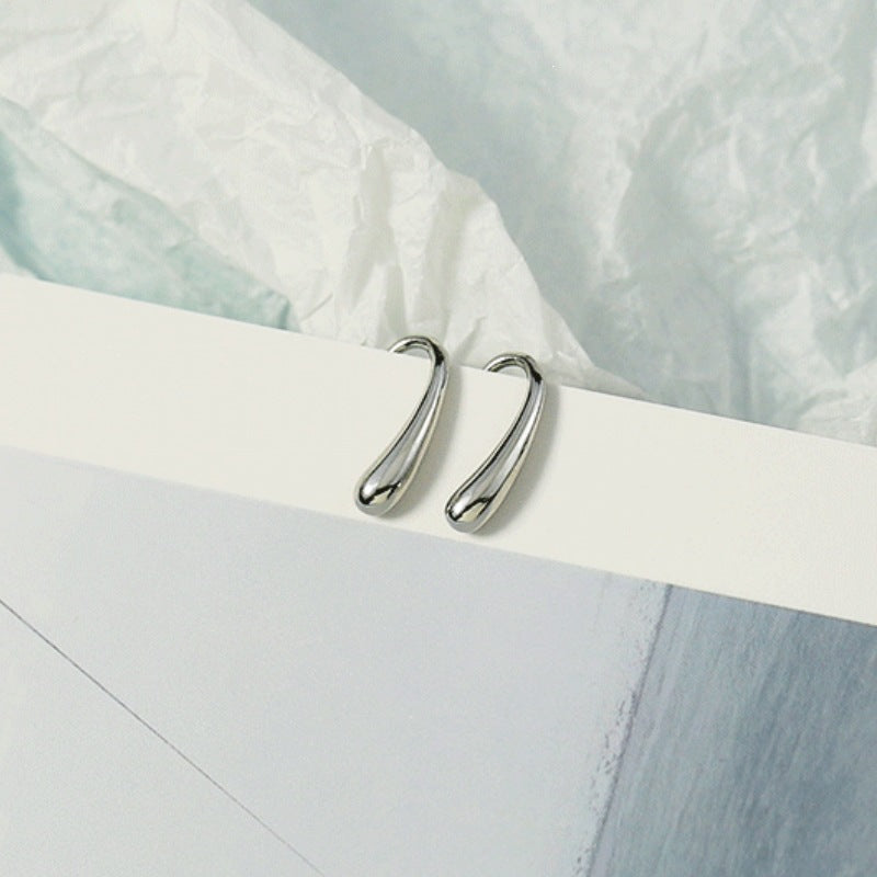 Cold Style Drop-shaped Design Simple Fashion Ear Hook