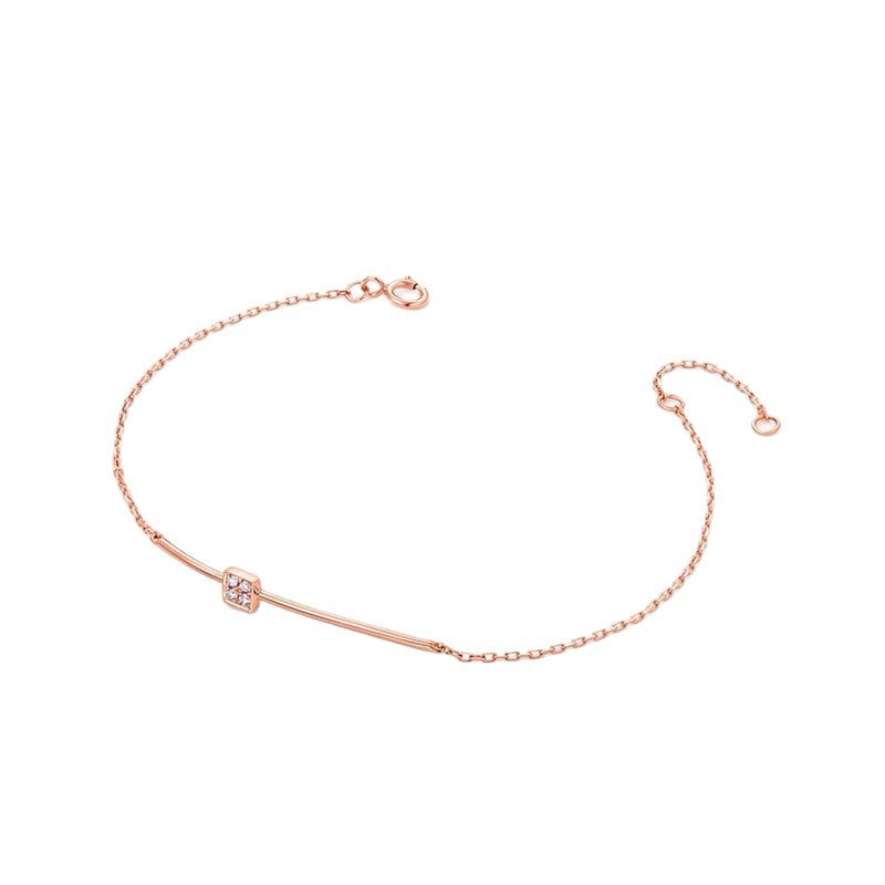 Women's Diamond For Niche Design Simple Fashion Temperament Entry Lux High-grade Bracelets