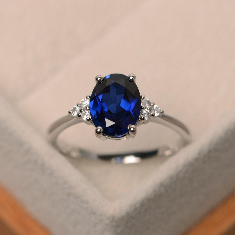 Classic Women's Sier For Marriage Engagement Rings