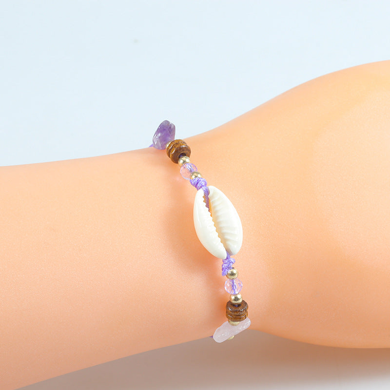 Shell Gravel Ocean Beach Design Surfing Bracelets