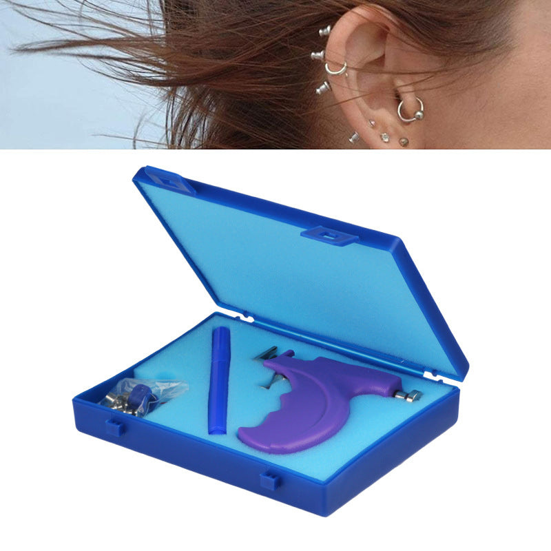 Ear Piercing Gun Stainless Steel Tool Stud Earrings