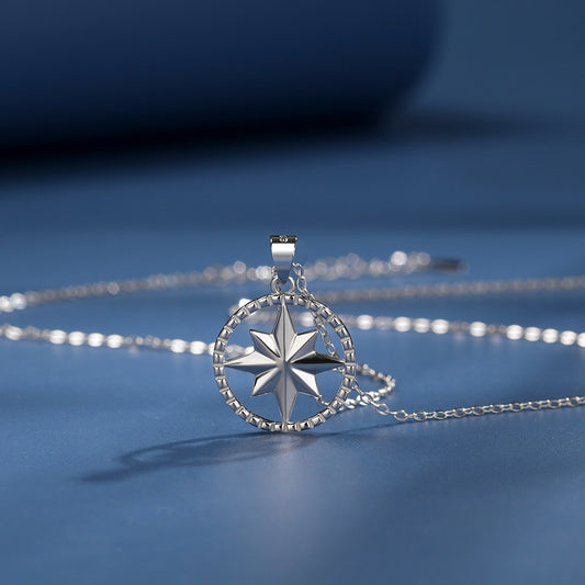 Eight Awn Star Compass Female Summer Fashion High-grade Necklaces