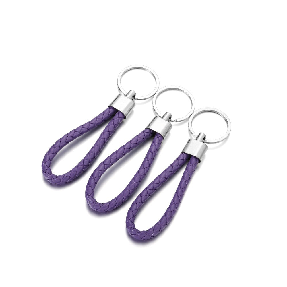 Color Creative Weaving Leather Rope Car Jewelry Accessories