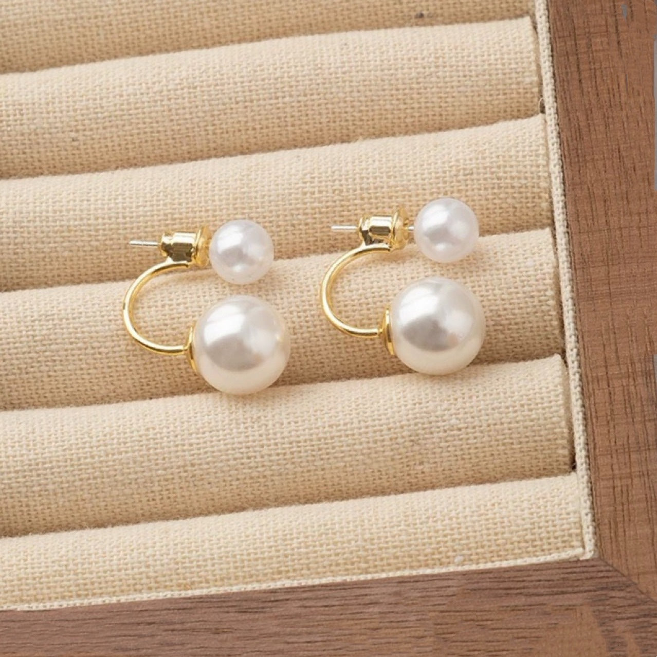 Pearl One Pair Two Wearing Style Niche Versatile Elegant Ear Hook