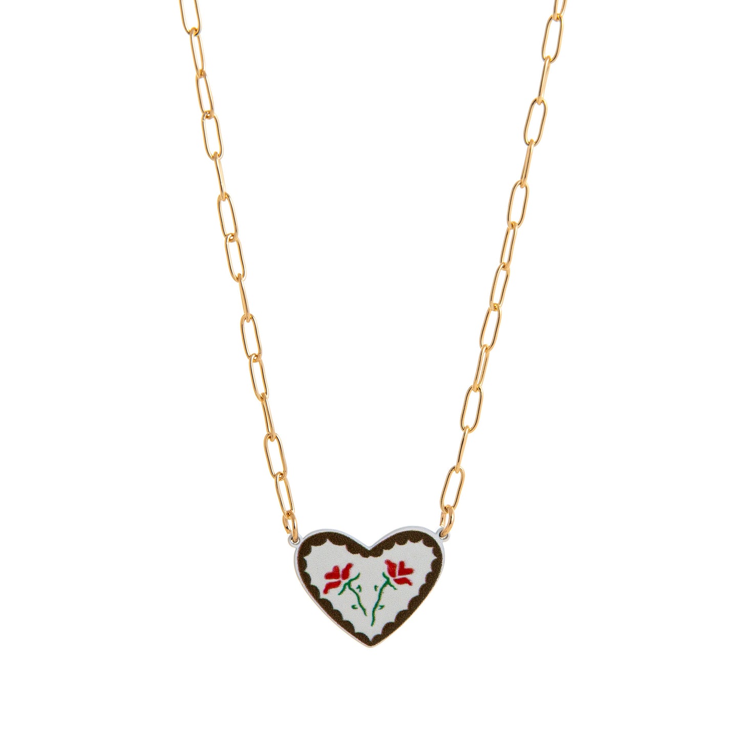 Small Flower Tai Colorful Printed Fresh Pendants