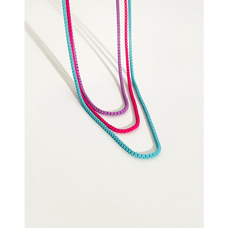 Niche Temperament Entry Lux Design Gold Necklace