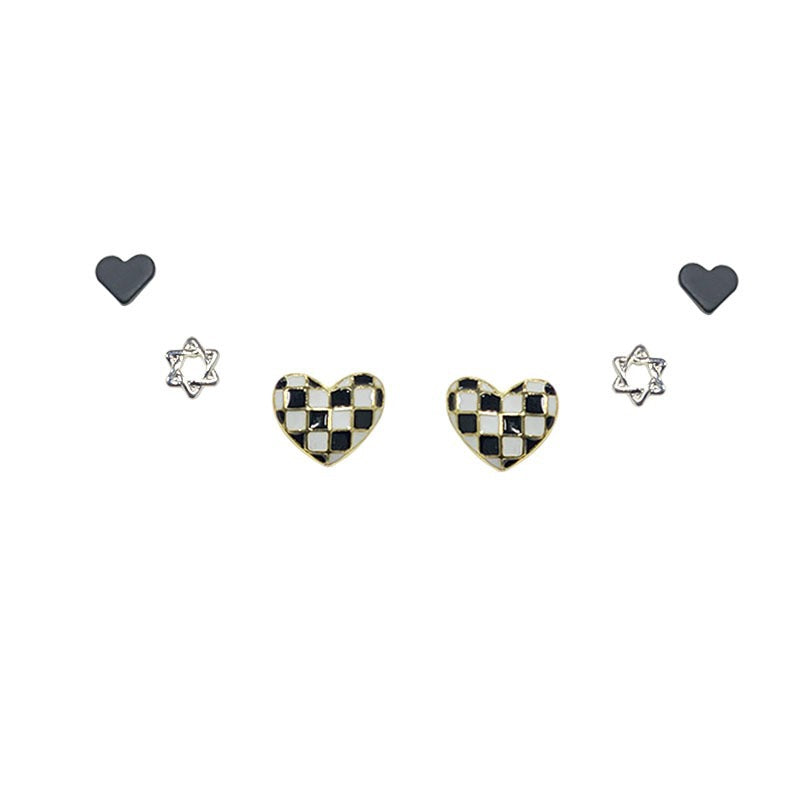 Dark Style Disco Hip Hop Hot Stud Earrings