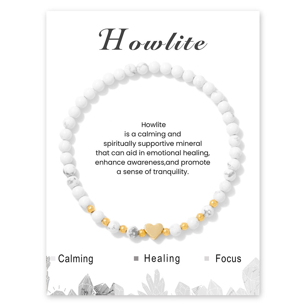 Elastic String Female With Hearts Fairy Bracelets