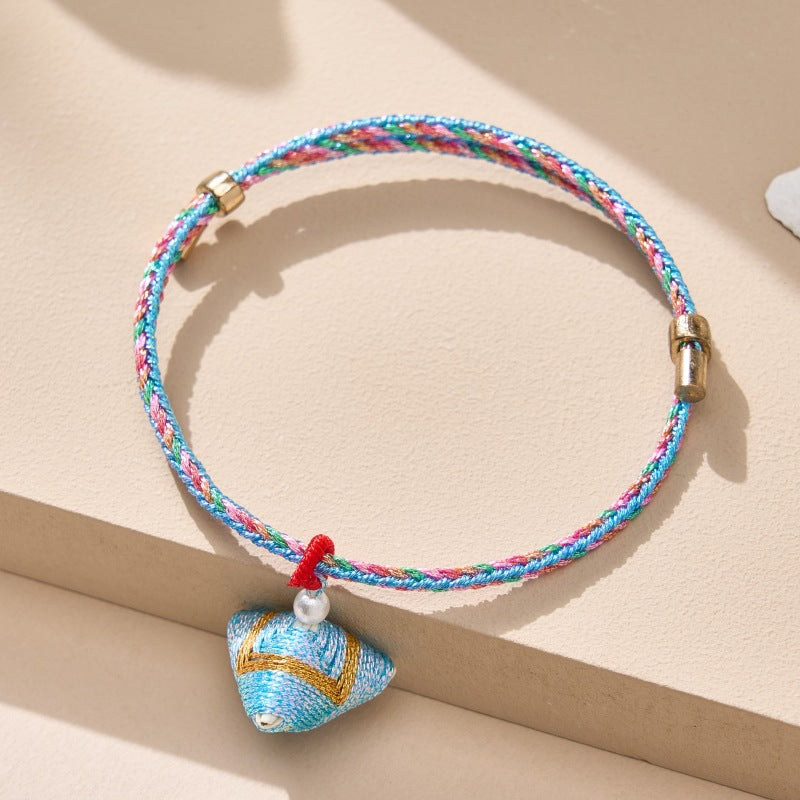 Women's & Men's Rope Dragon Boat Festival Hand-woven May Small Bracelets