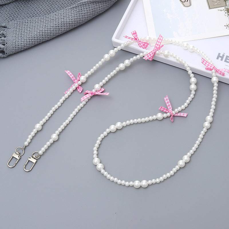 Phone Case Lanyard Handmade Beaded Bag Hanging Ornaments