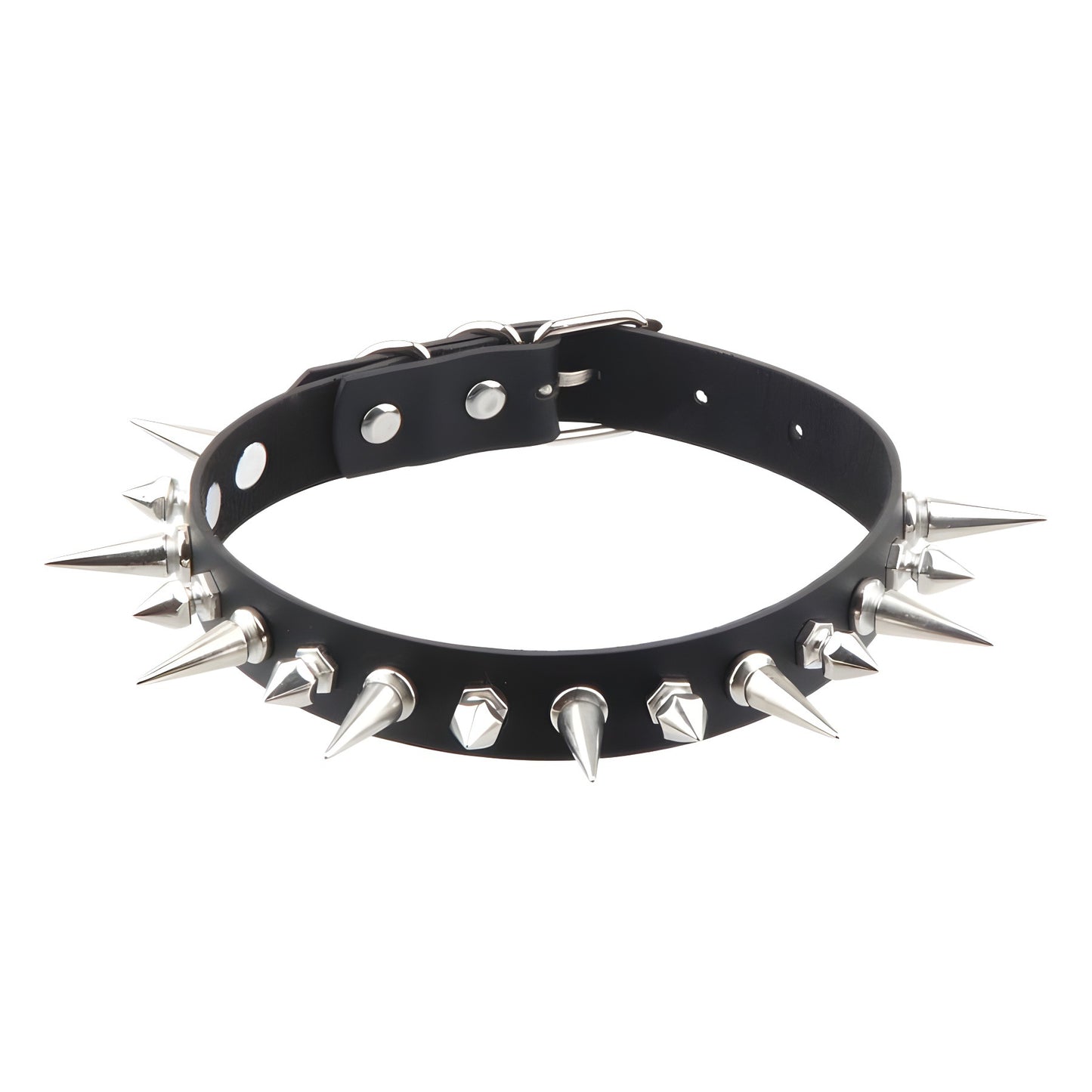Women's Leather Nail Neckband Fashion Alternative Clavicle Collar