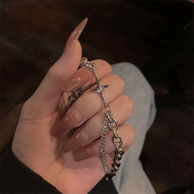 Men's Steel Trend Retro Minority Design Cold Bracelet
