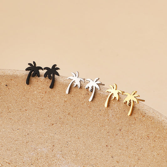 Popular Stainless Steel Fashion Coconut Shape Rings