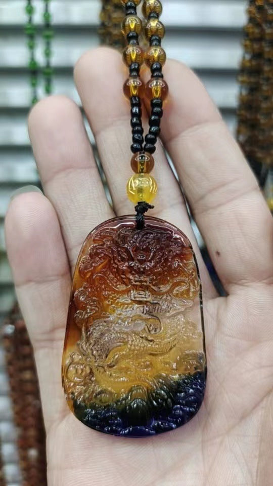 Jade Bamboo Graceful Fashionable Personalized Clothing Necklaces