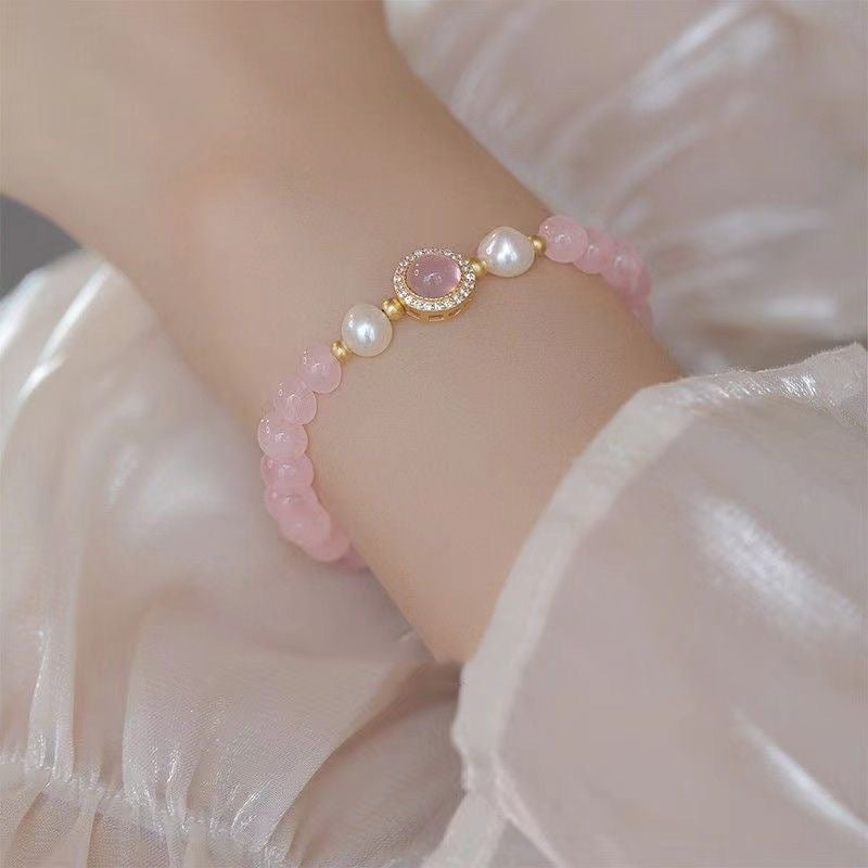 Luck In Love Affairs Female Minority Exquisite Girlfriends Sweet Gift Bracelet