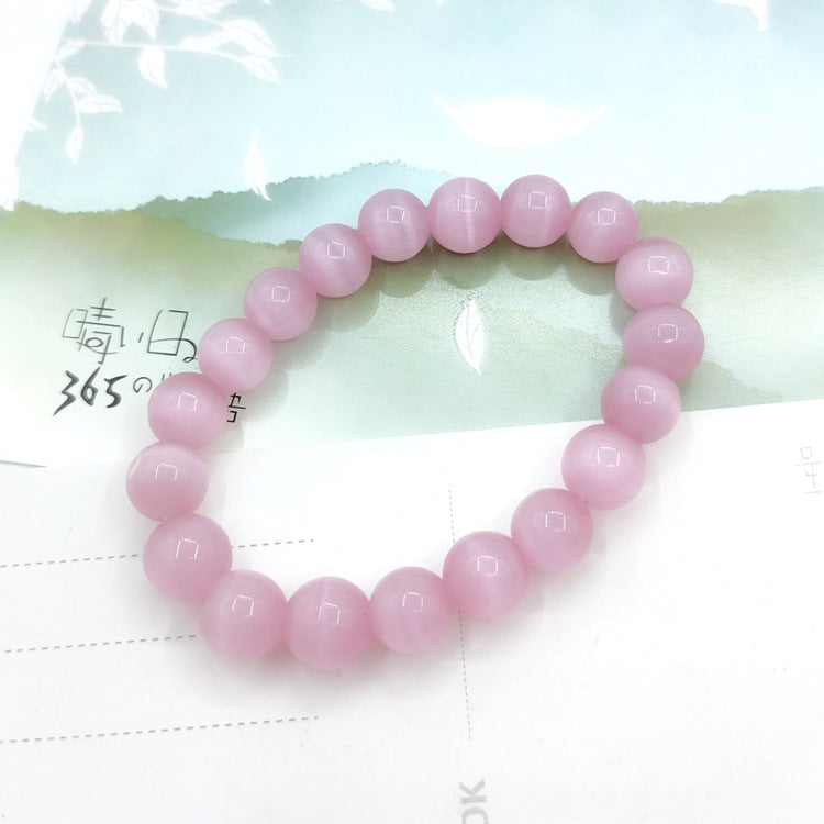 Opal Moonstone Peach Blossom Scenic Spot Boutique Bracelets