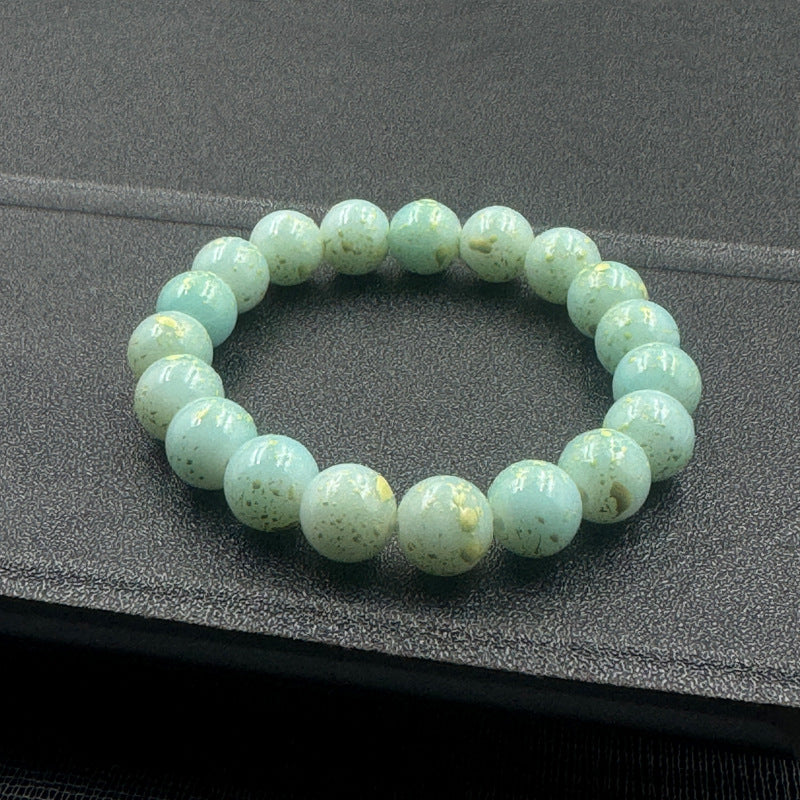 Women's Chinese Style Exquisite Beaded Glass Drainage Bracelets