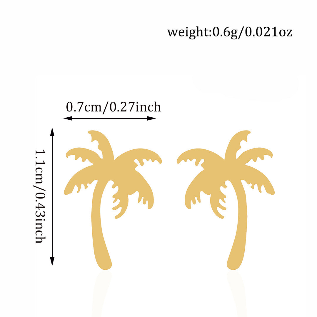 Popular Stainless Steel Fashion Coconut Shape Rings