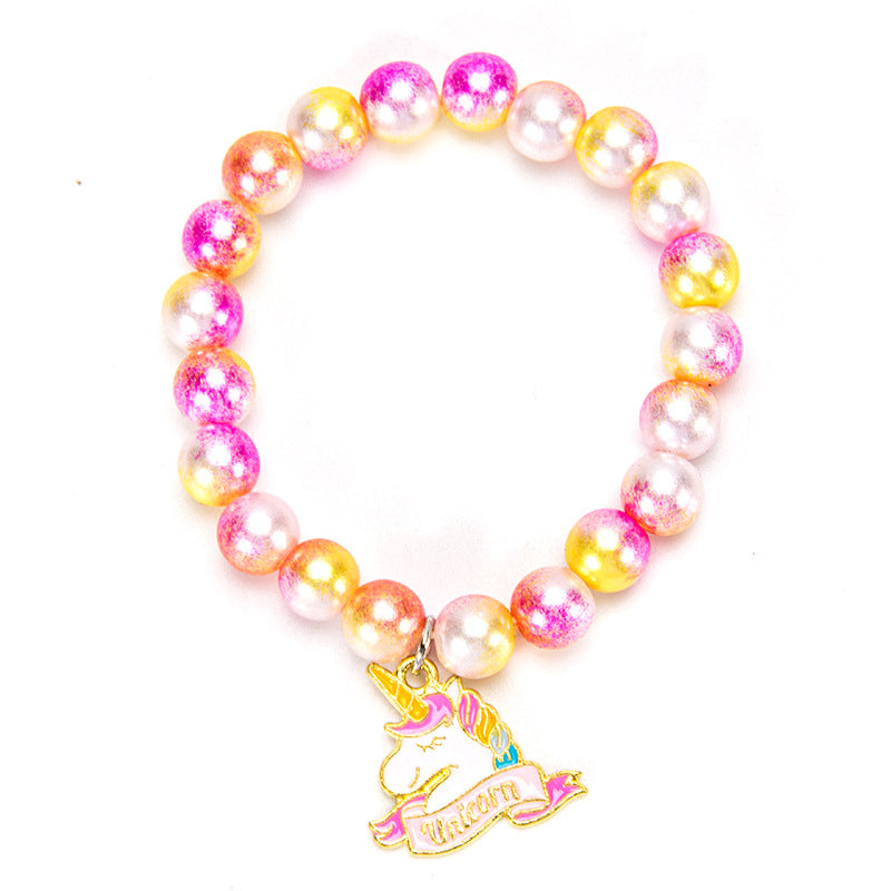 Children's Cartoon Alloy Little Handmade Dolphin Bracelet